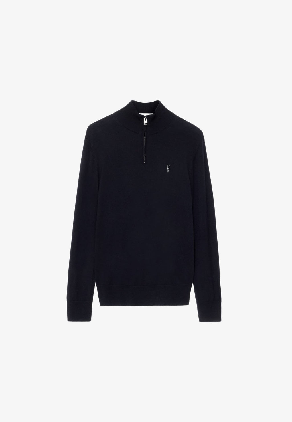 AllSaintsKILBURN ZIP FUNNEL - Strickpullover