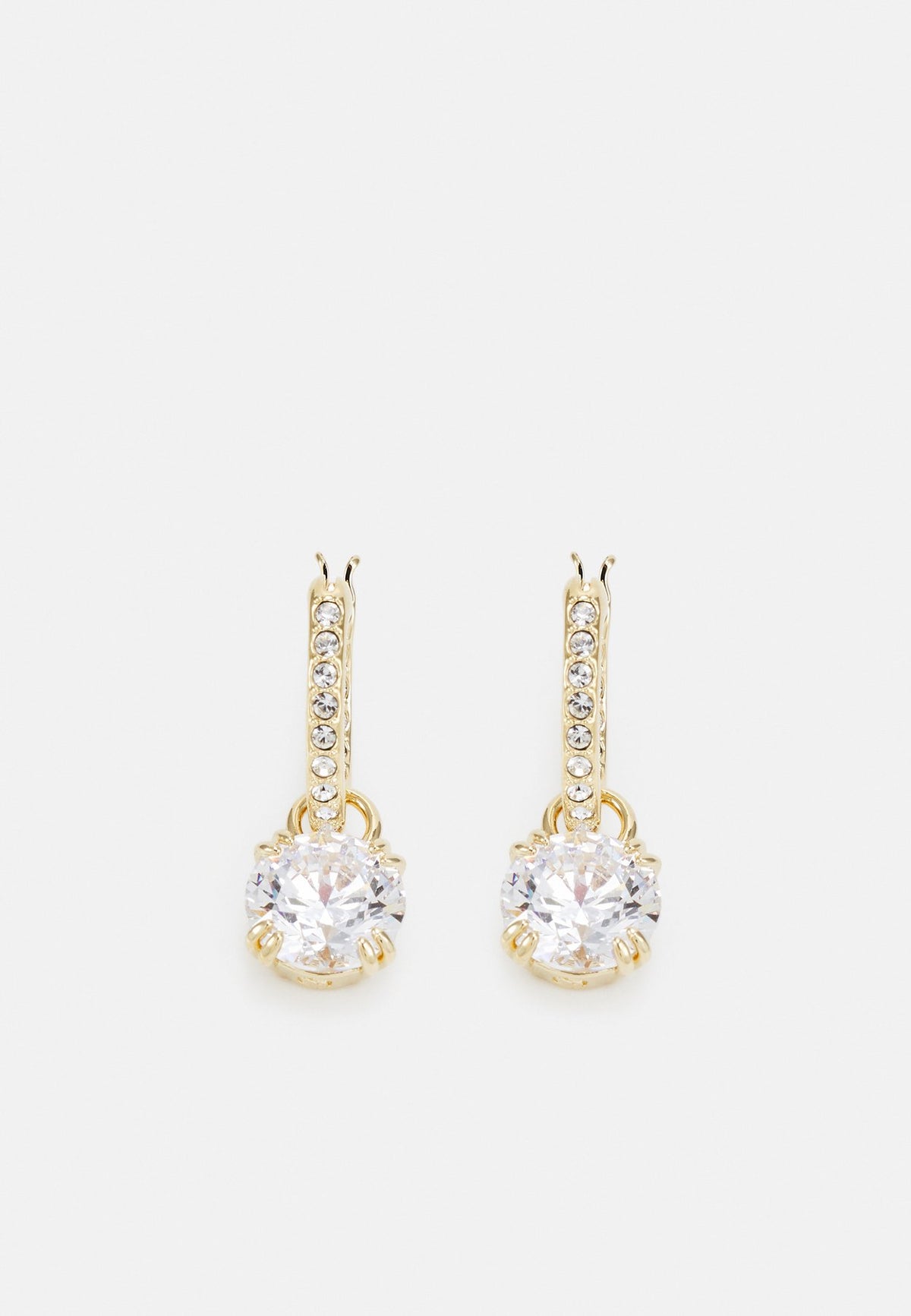 SwarovskiSTILLA DROP EARRINGS ROUND CUT - Ohrringe