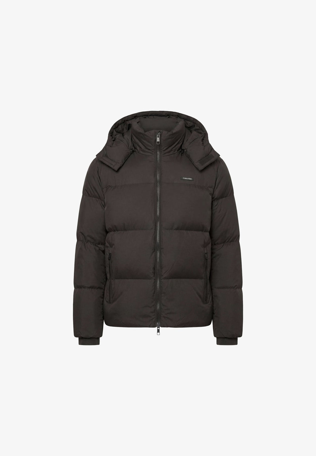 Calvin KleinREMOVABLE HOOD LOGO PUFFER JACKET - Daunenjacke