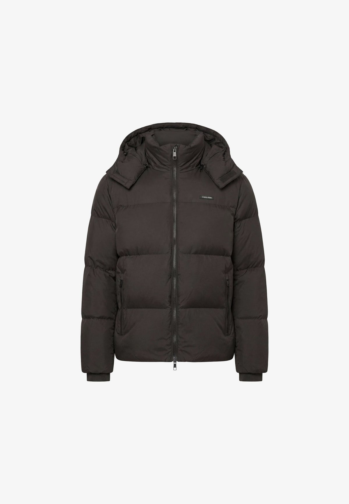 Calvin KleinREMOVABLE HOOD LOGO PUFFER JACKET - Daunenjacke