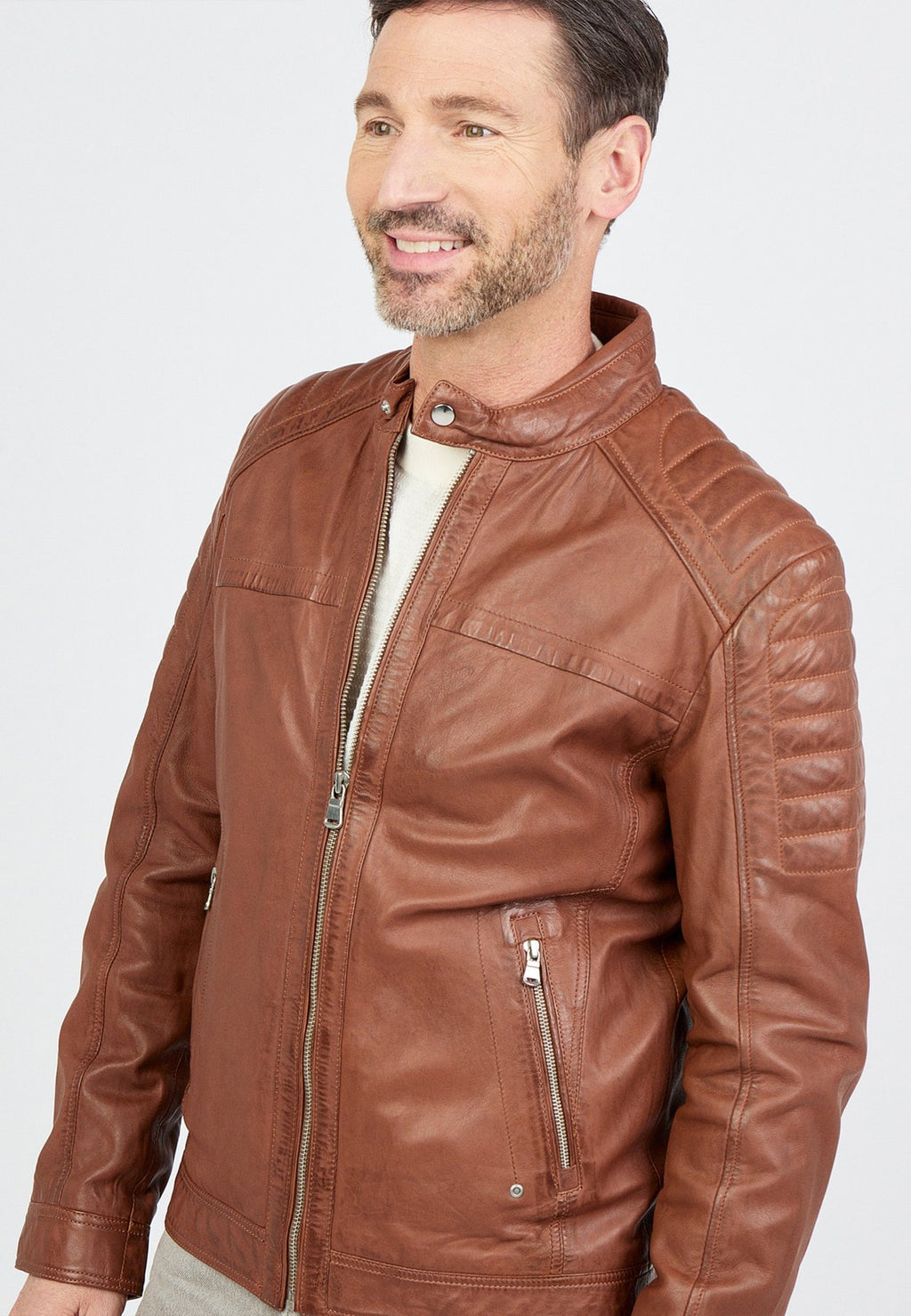 JCCMIT HANDYTASCHE - Lederjacke