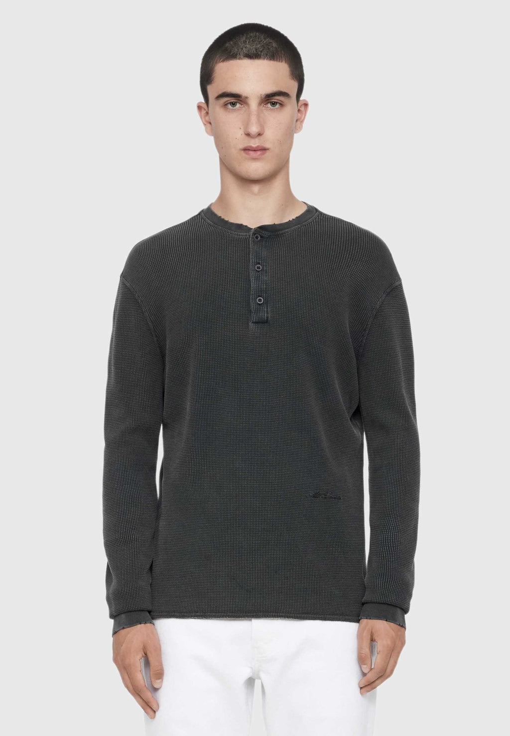 AllSaintsRAINE LS HENLEY . - Langarmshirt