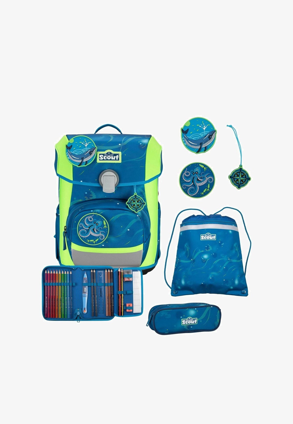 ScoutSET 4-TEILIG - Schulranzen
