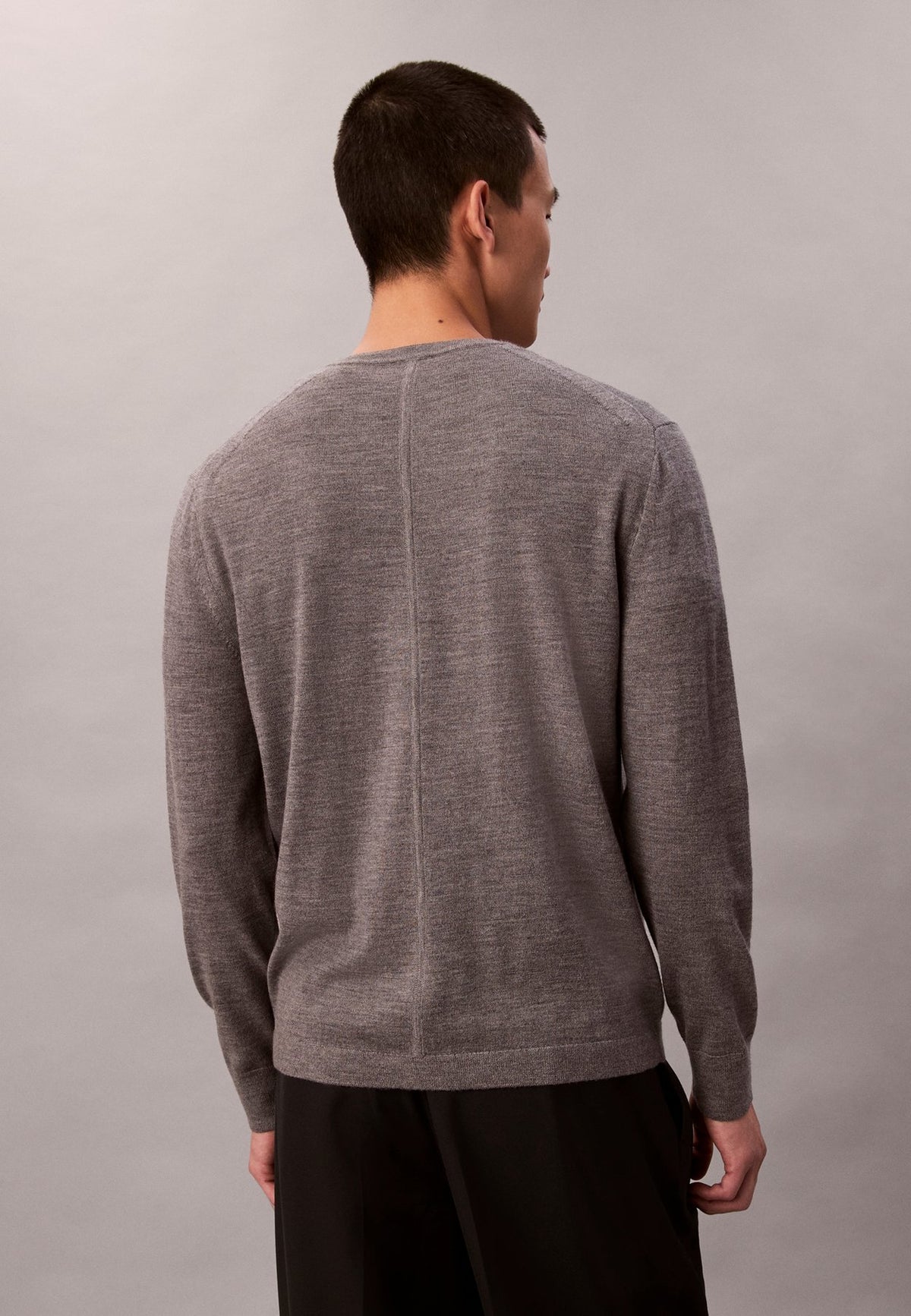 Calvin KleinMERINO WOOL CLASSIC JUMPER - Strickpullover