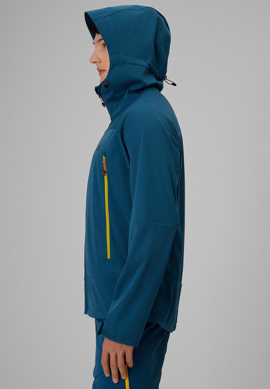 4F4F KURTKA SOFTSHELL WIATROODPORNA MEMBRANA 8000 MĘSKA - Softshelljacke