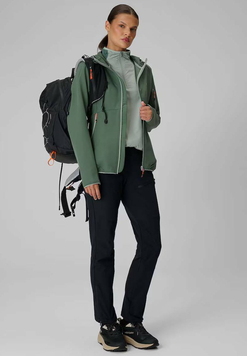 4FKURTKA SOFTSHELL WIATROODPORNA DAMSKA - Softshelljacke