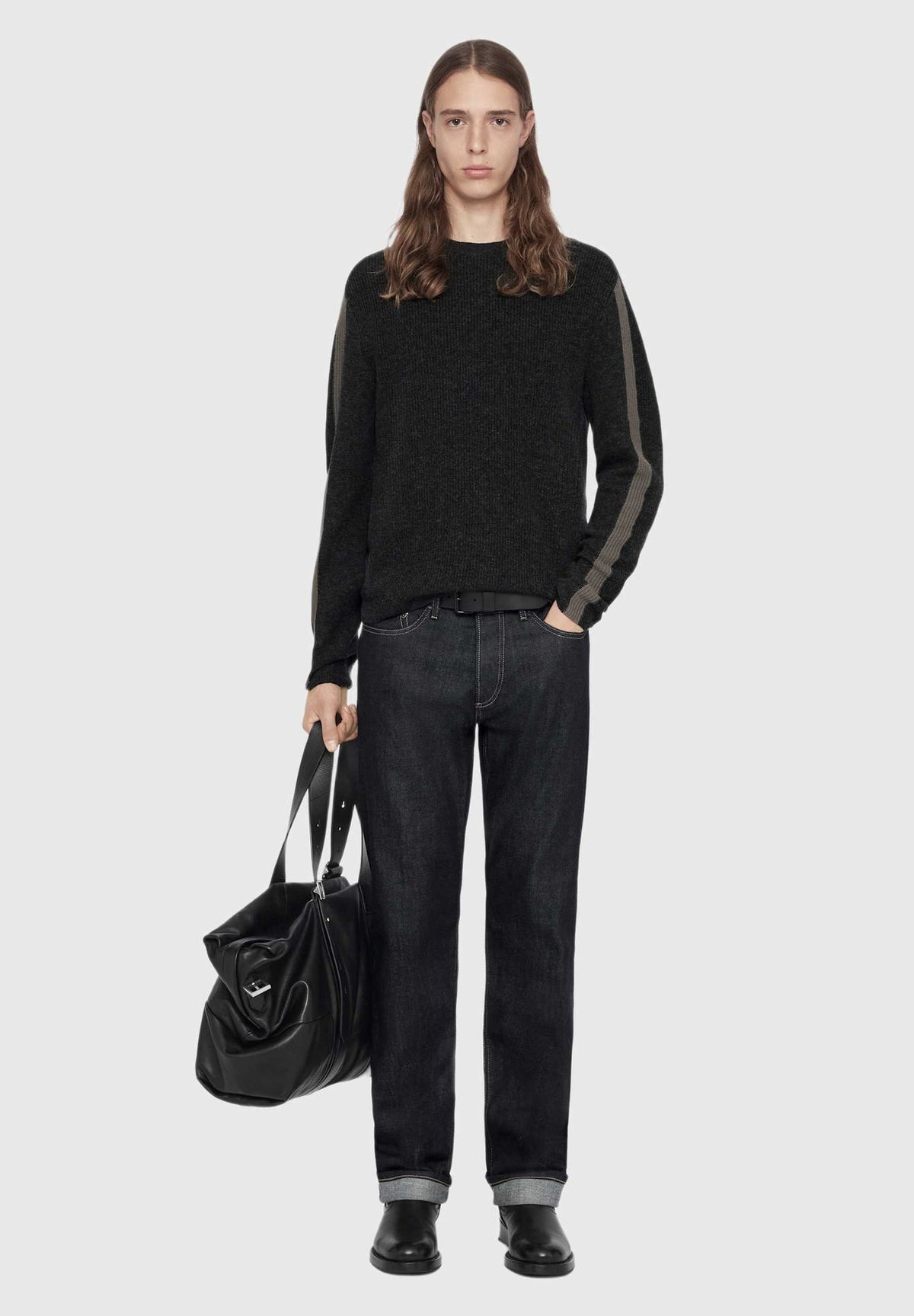 AllSaintsHAWKE CREW - Strickpullover