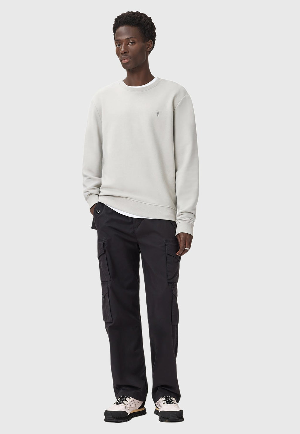 AllSaintsRAVEN CREW - Sweatshirt
