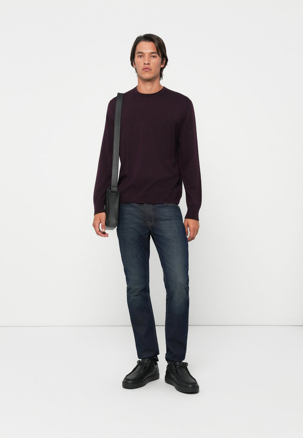 Calvin KleinMERINO WOOL CLASSIC JUMPER - Strickpullover