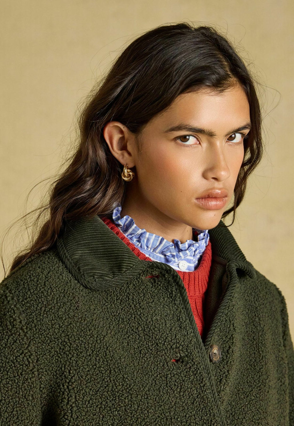 Tom JouleSADIE BUTTON THROUGH FLEECE JACKET - Fleecejacke