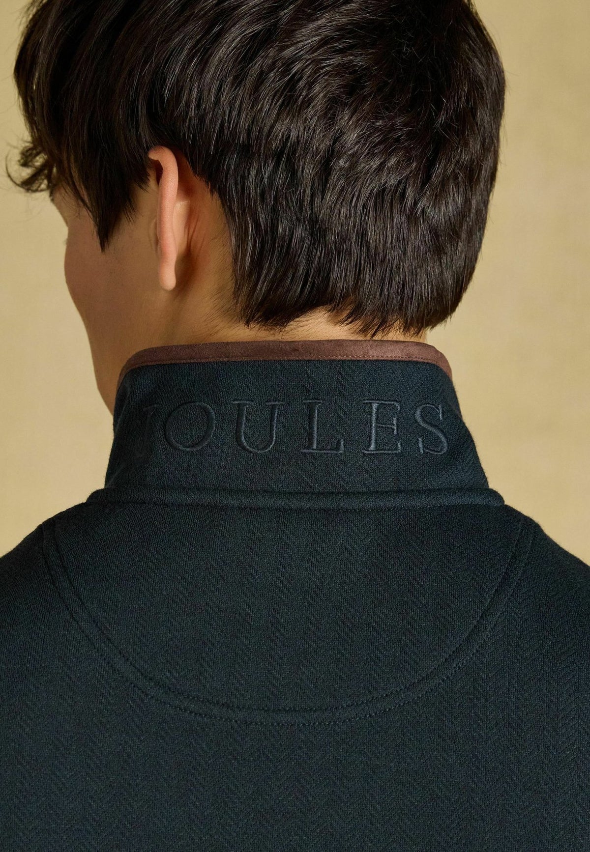 Tom JouleHERRINGBONE QUARTER ZIP SWEATSHIRT - Sweatshirt