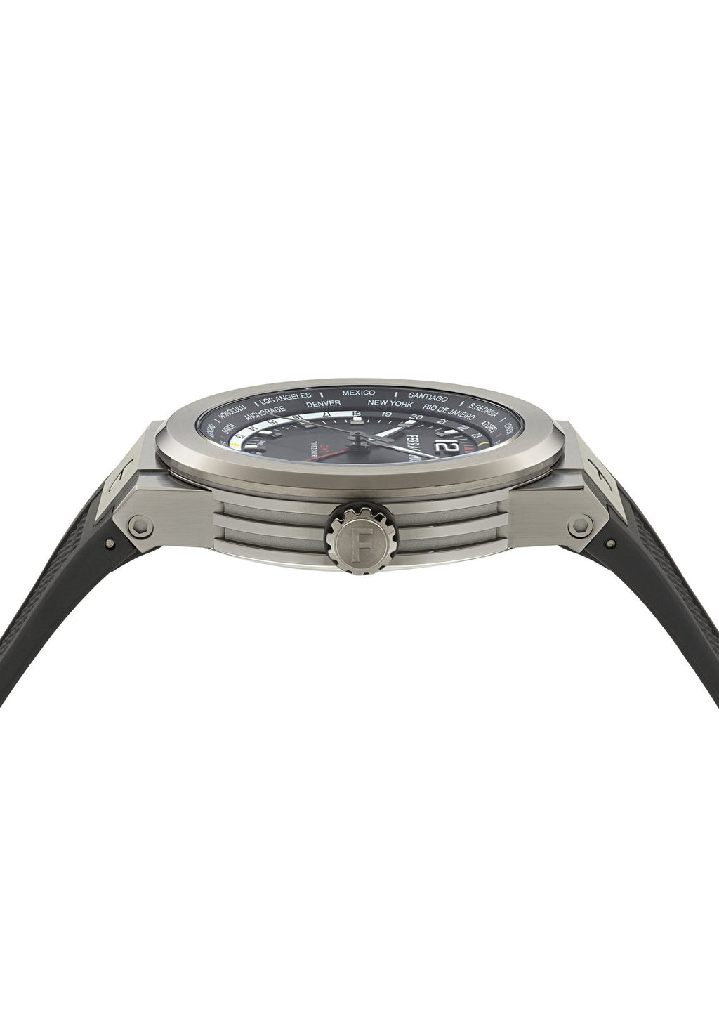 FERRAGAMOF-80 GMT WORLDTIME - Uhr