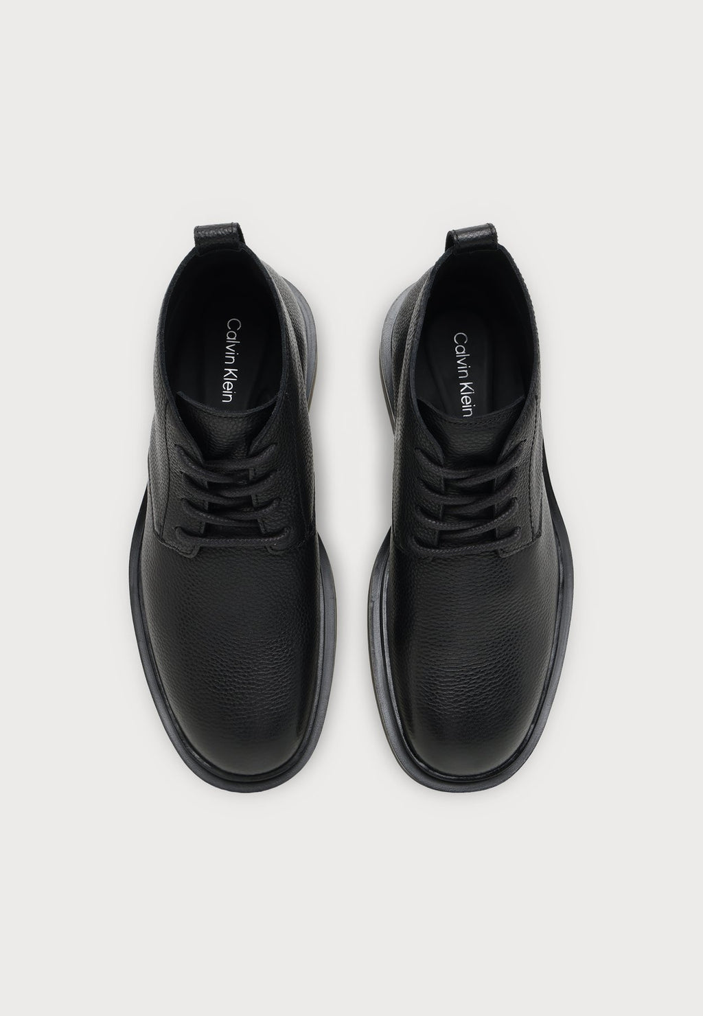 Calvin KleinSQ RUBBER DESERT BOOT LEATHER - Schnürstiefelette