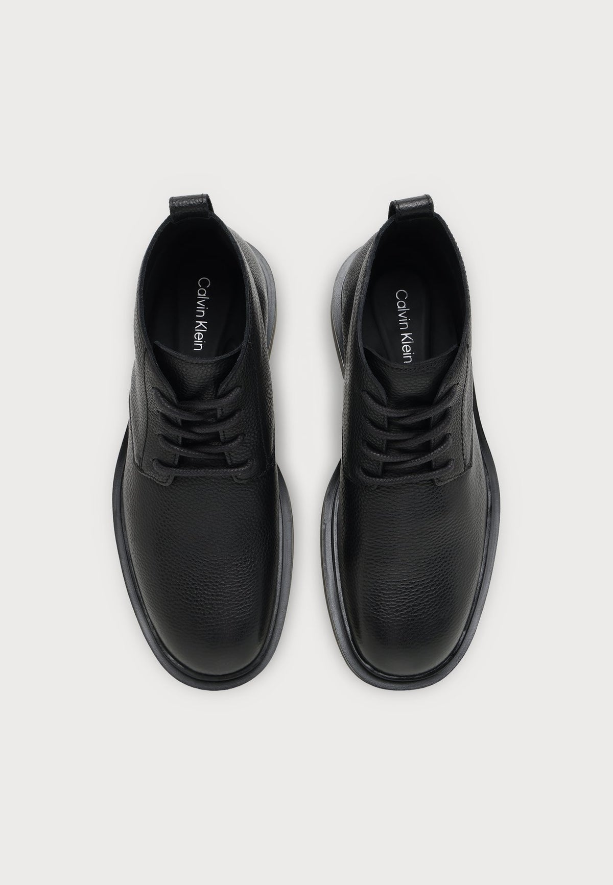 Calvin KleinSQ RUBBER DESERT BOOT LEATHER - Schnürstiefelette