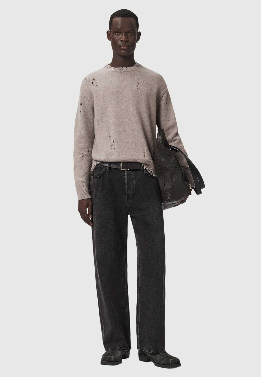 AllSaintsWOLF CREW . - Strickpullover