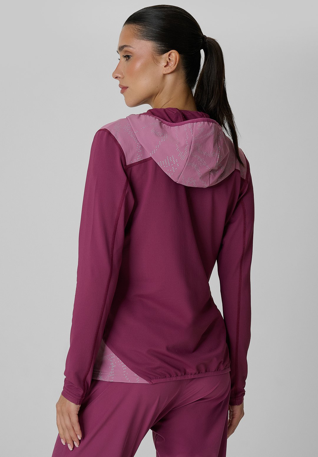 4F4F BLUZA DO BIEGANIA REGULAR Z KAPTUREM DAMSKA - Sweatjacke