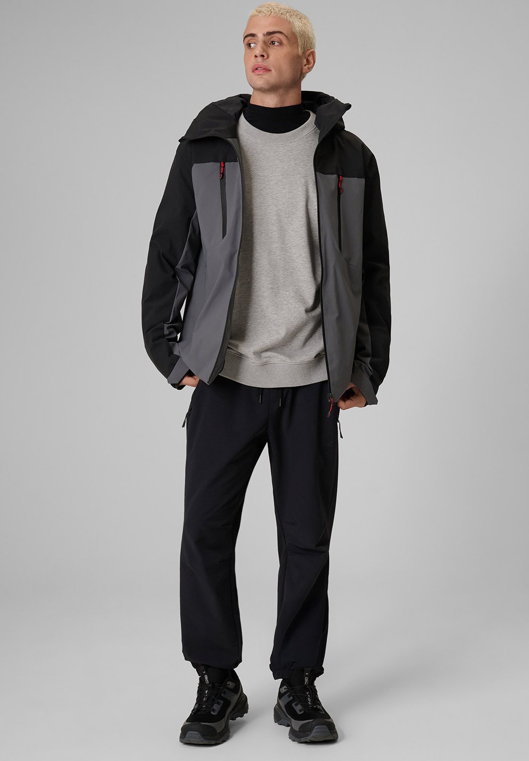 4F4F KURTKA PRZEJŚCIOWA MEMBRANA 8000 MĘSKA - Outdoor-Jacke