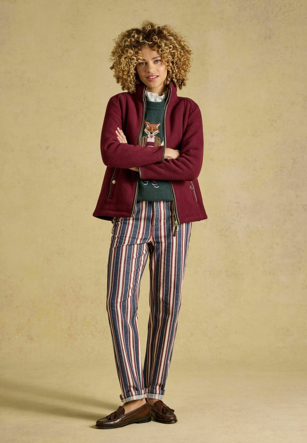 Tom JouleREGULAR FIT - HERITAGE ZIP THROUGH FLEECE REGULAR. - Fleecejacke