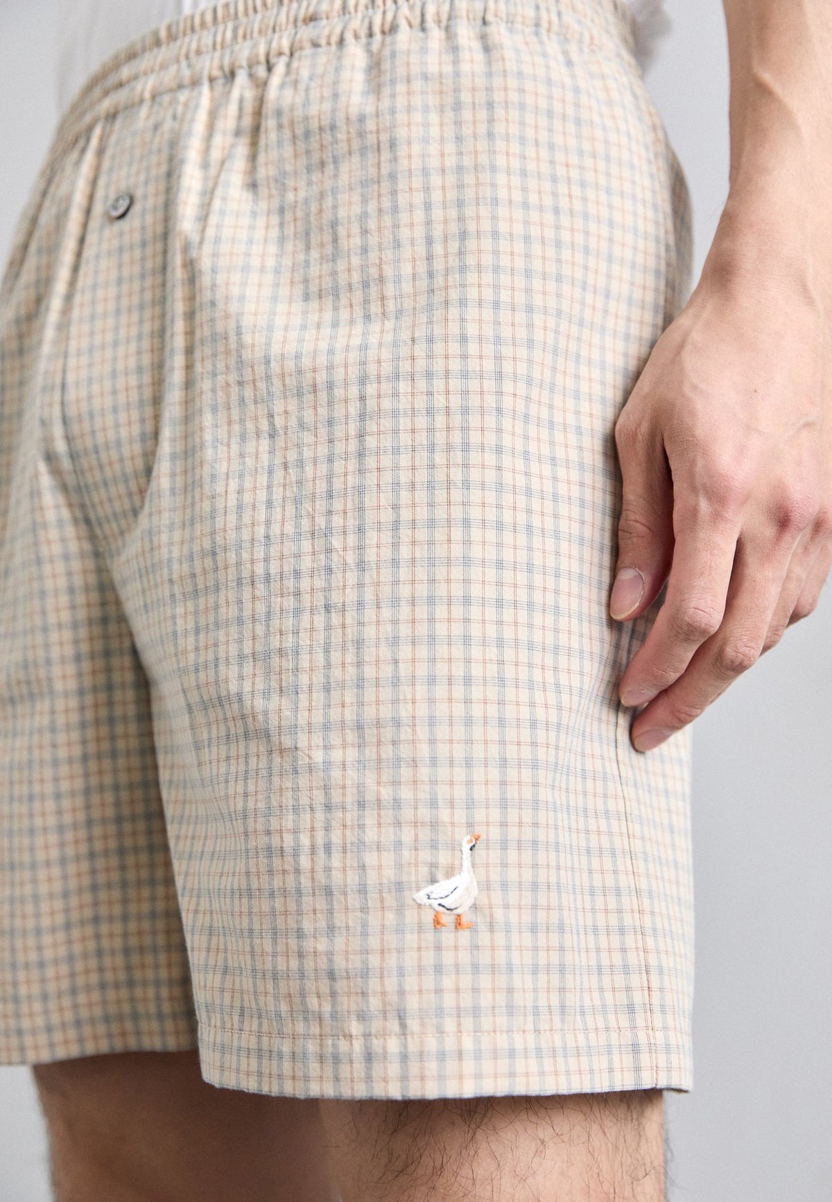 MOSCHINOEMBROIDERED GOOSE - Shorts