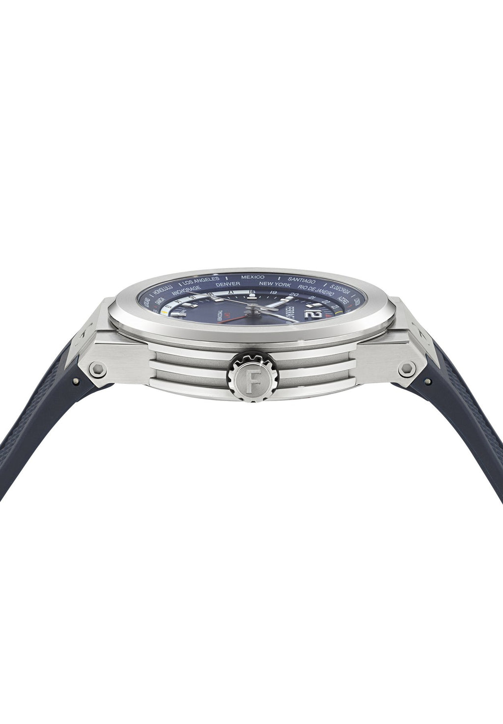 FERRAGAMOF-80 GMT WORLDTIME - Uhr