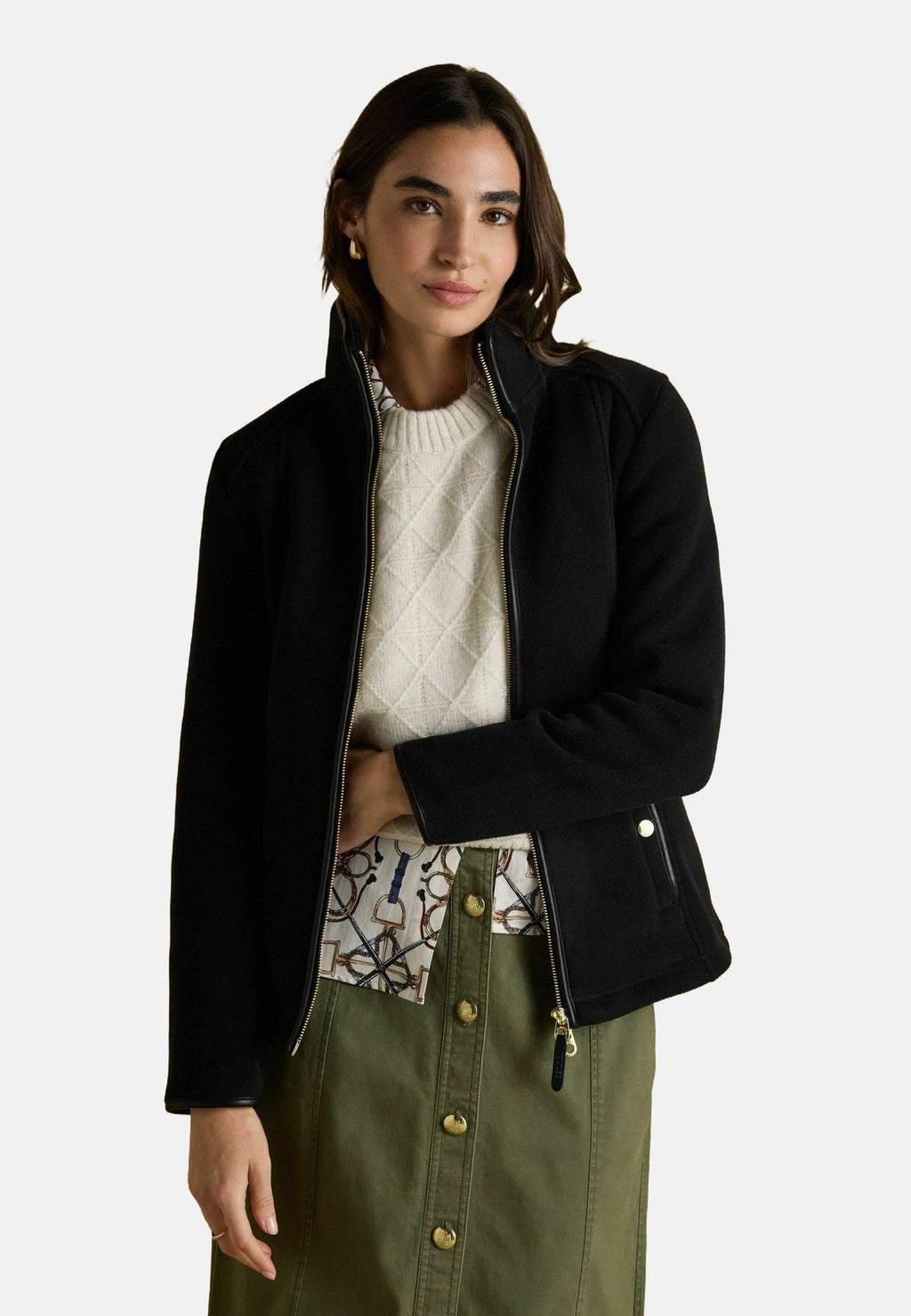 Tom JouleREGULAR FIT - HERITAGE ZIP THROUGH FLEECE REGULAR. - Fleecejacke