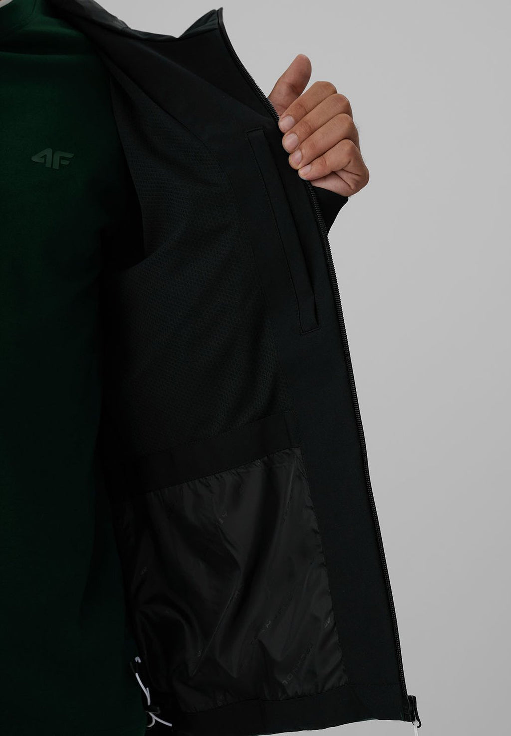 4F4F KURTKA PRZEJŚCIOWA MEMBRANA 5000 MĘSKA - Outdoor-Jacke
