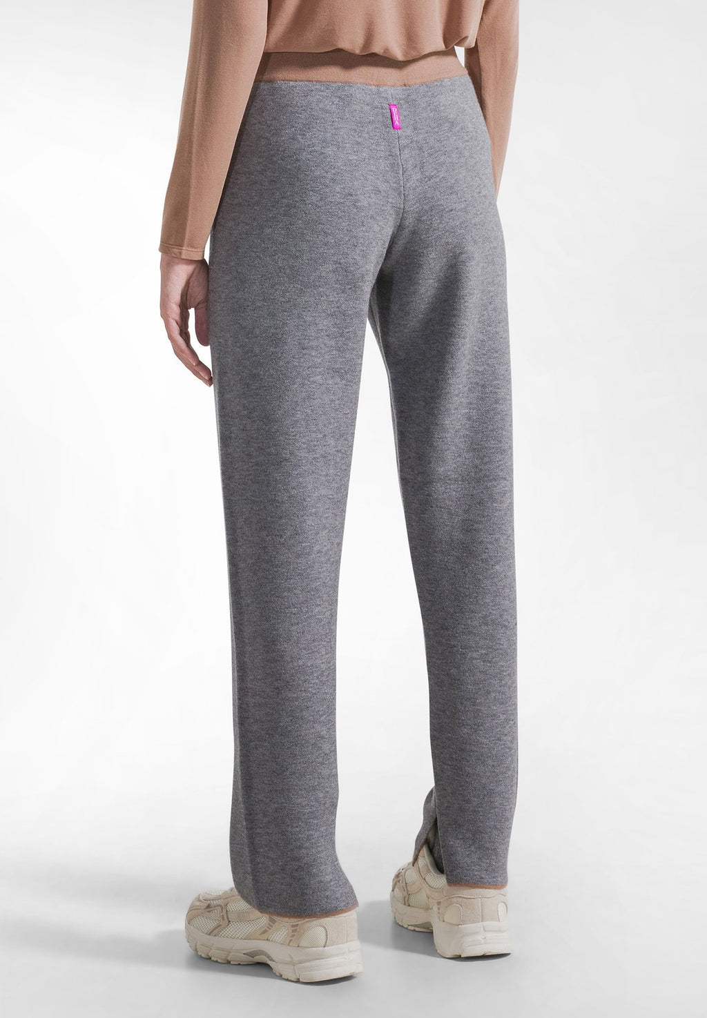 DehaSTRAIGHT BI-COLOUR TROUSERS - TROUSERS - Jogginghose