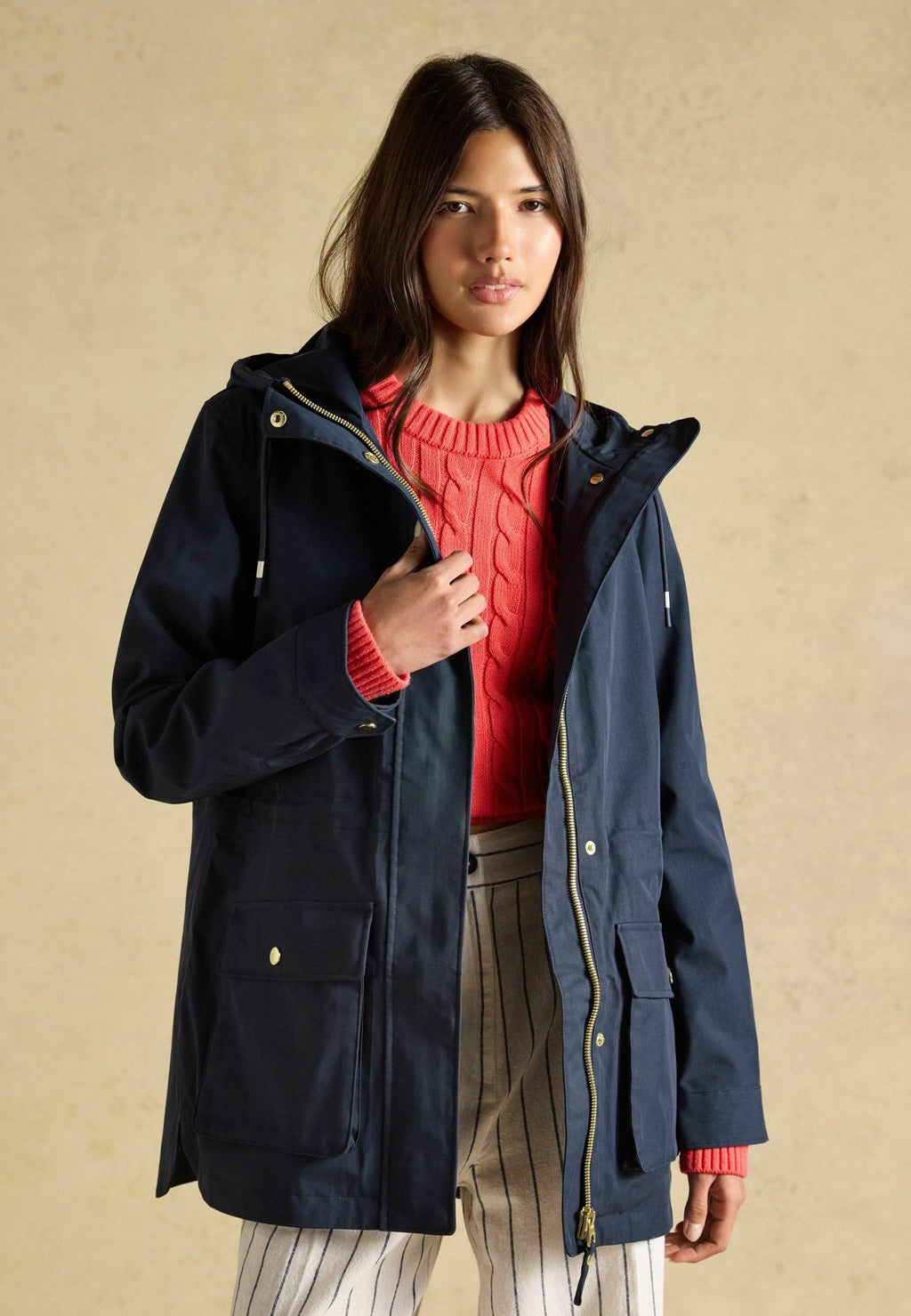 Tom JouleREGULAR FIT - PORTWELL WATERPROOF RAINCOAT WITH HOOD - Parka