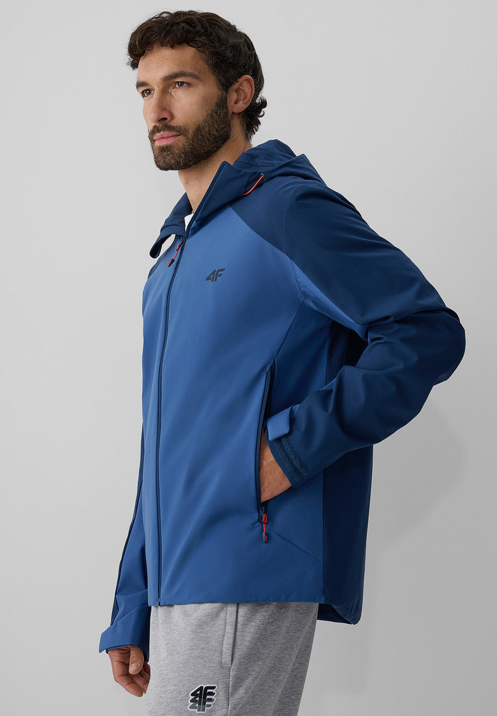 4F4F KURTKA PRZEJŚCIOWA MEMBRANA 5000 MĘSKA - Outdoor-Jacke