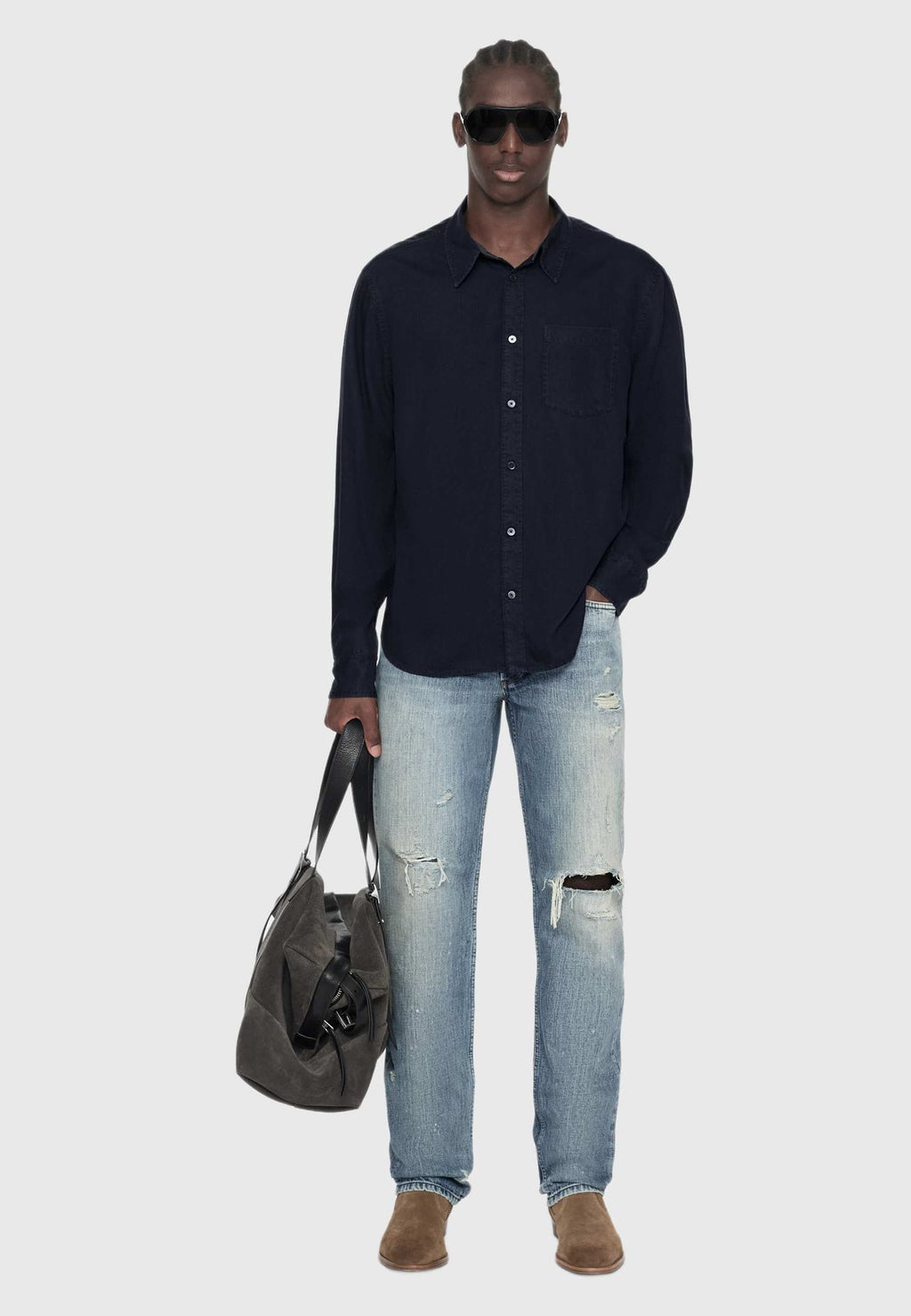 AllSaintsWARD LS SHIRT - Hemd