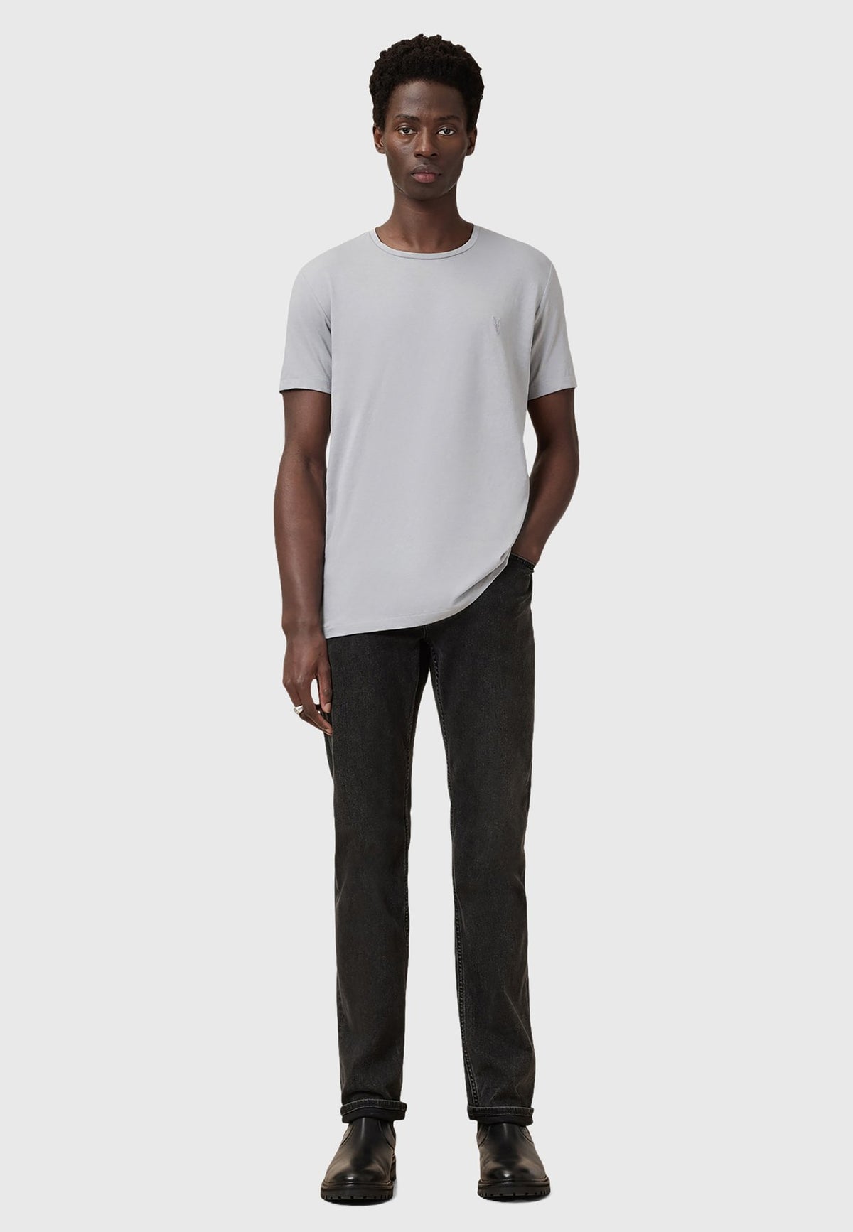 AllSaintsTONIC CREW 3 PACK - T-Shirt basic