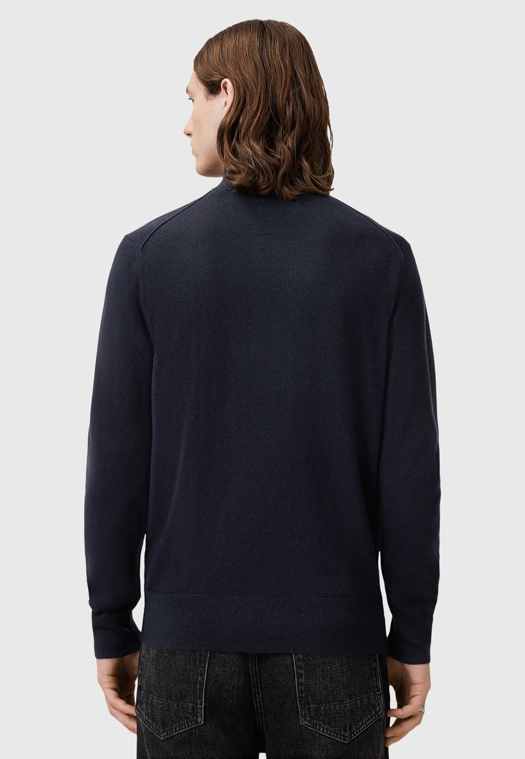 AllSaintsKILBURN ZIP FUNNEL - Strickpullover