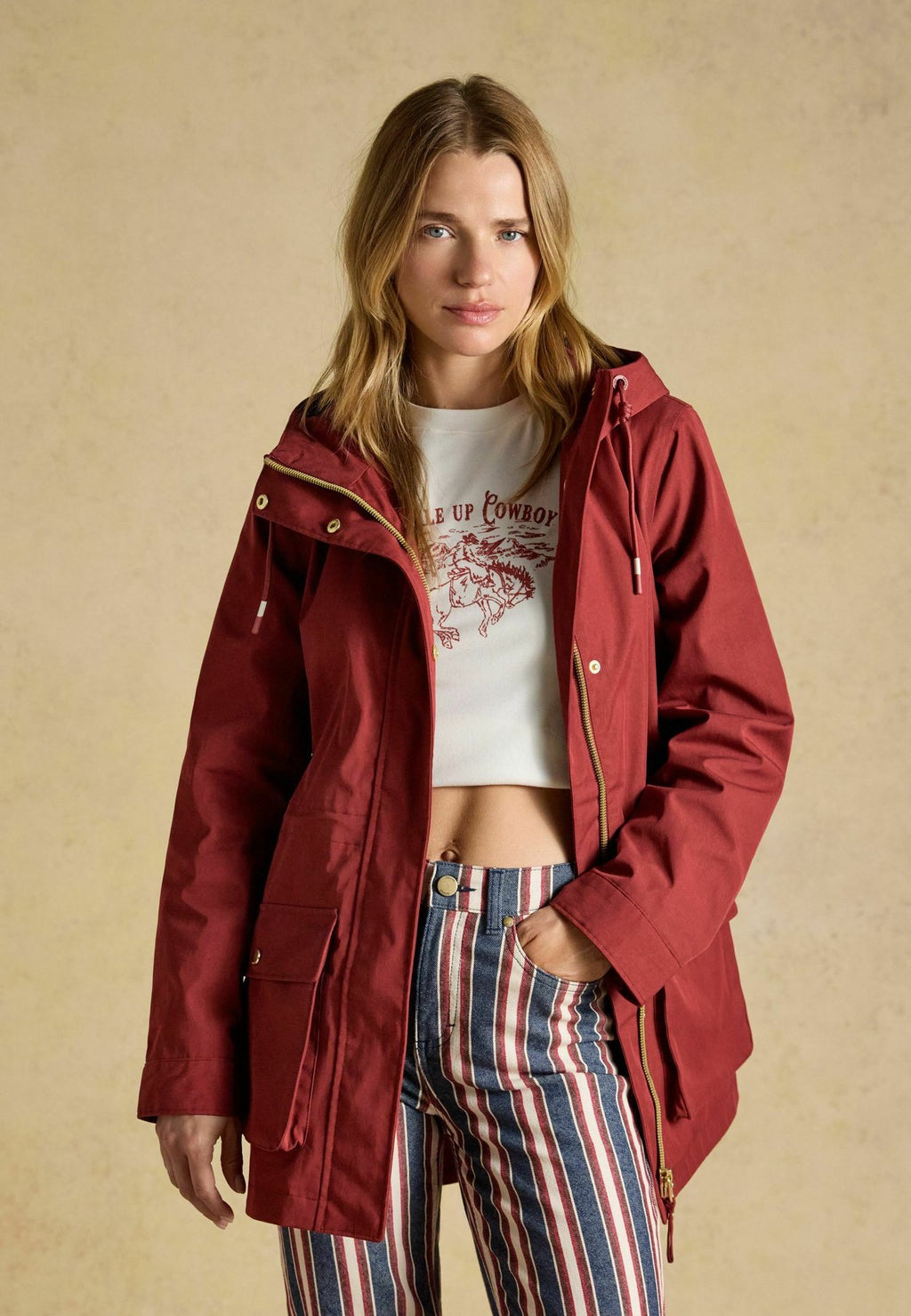Tom JouleREGULAR FIT - PORTWELL WATERPROOF RAINCOAT WITH HOOD - Parka