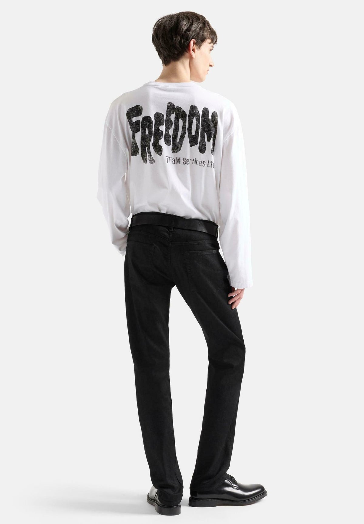 7 for all mankind7 FOR ALL MANKIND KNITTED L/S GRAPHIC TEE KNITTED L/S GRAPHIC TEE - Langarmshirt