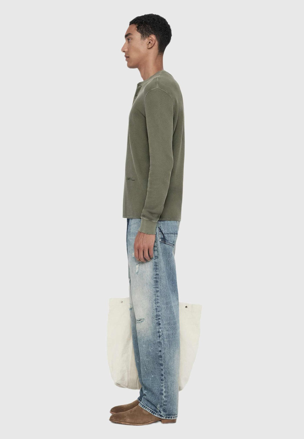 AllSaintsRAINE LS HENLEY . - Langarmshirt