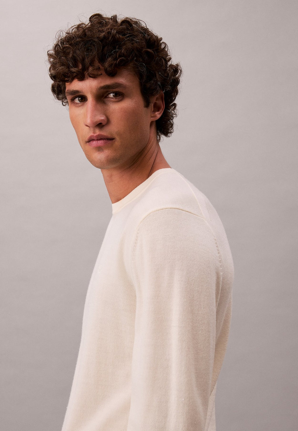 Calvin KleinMERINO WOOL CLASSIC JUMPER - Strickpullover