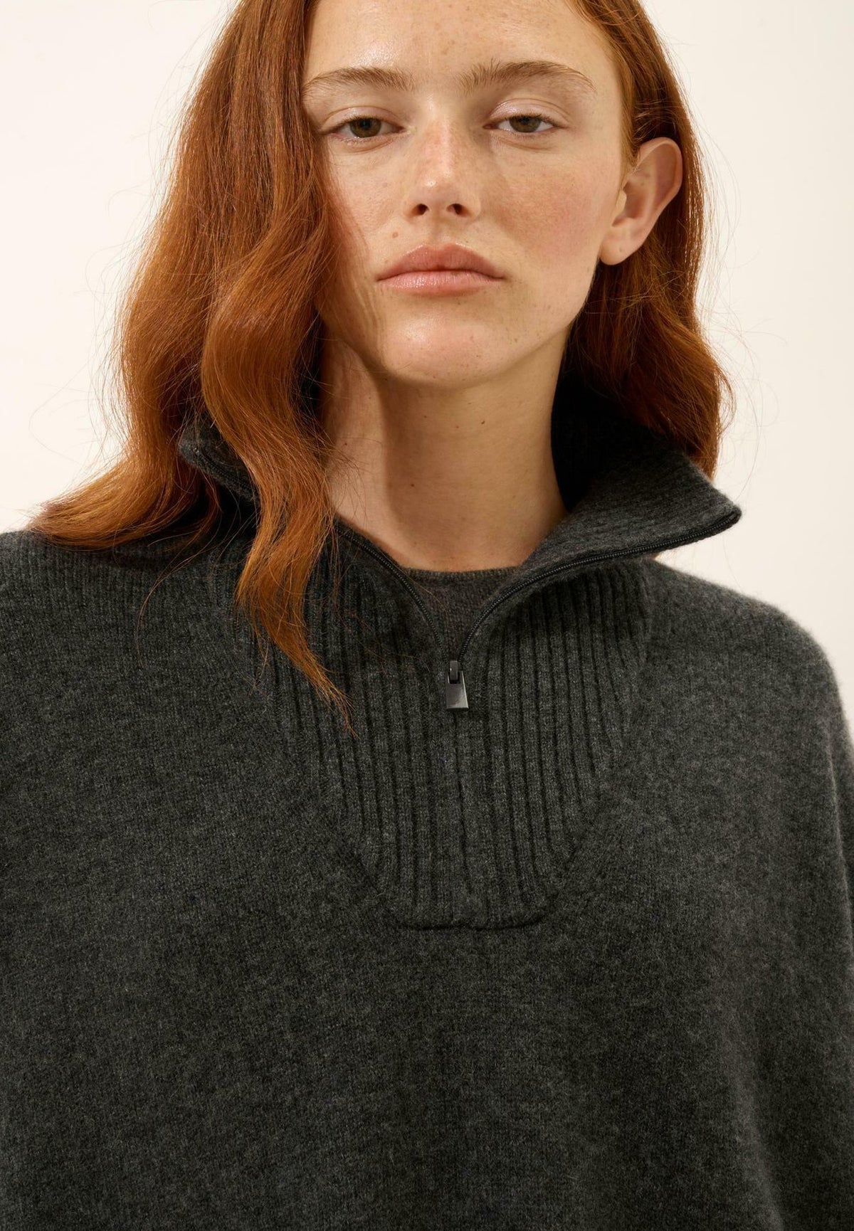 Just CashmereVIVIENNE TRUCKER COLLAR - T-Shirt basic