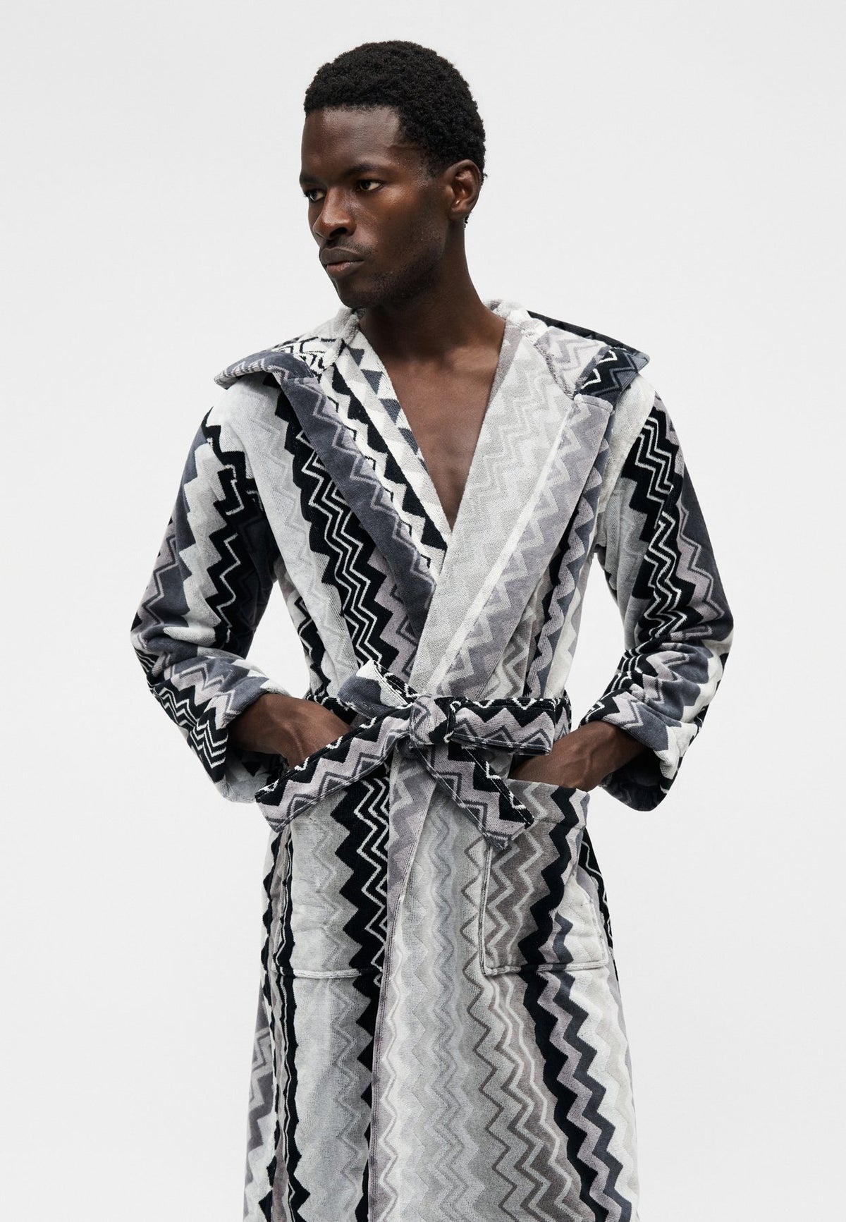 MissoniGIACOMO HOODED BATHROBE UNISEX - Bademantel