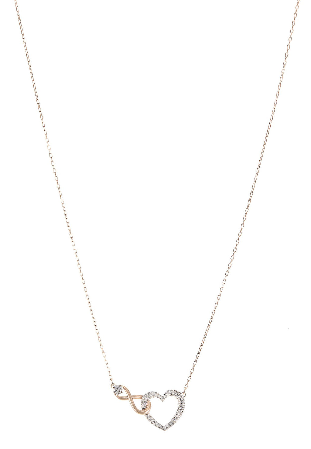SwarovskiHYPERBOLA NECKLACE INFINITY AND HEART - Halskette