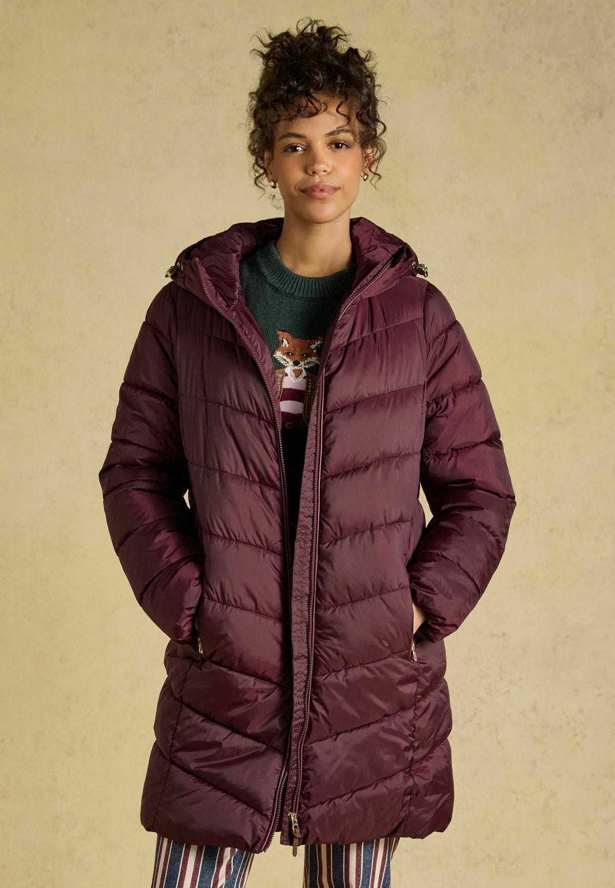 Tom JouleREGULAR FIT-MOORSDALE MID LENGTH SHOWERPROOF PADDED - Wintermantel