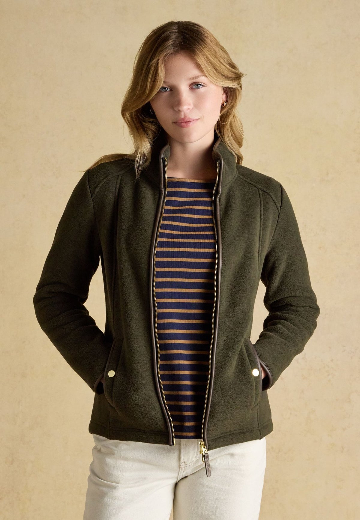 Tom JouleREGULAR FIT - HERITAGE ZIP THROUGH FLEECE REGULAR. - Fleecejacke