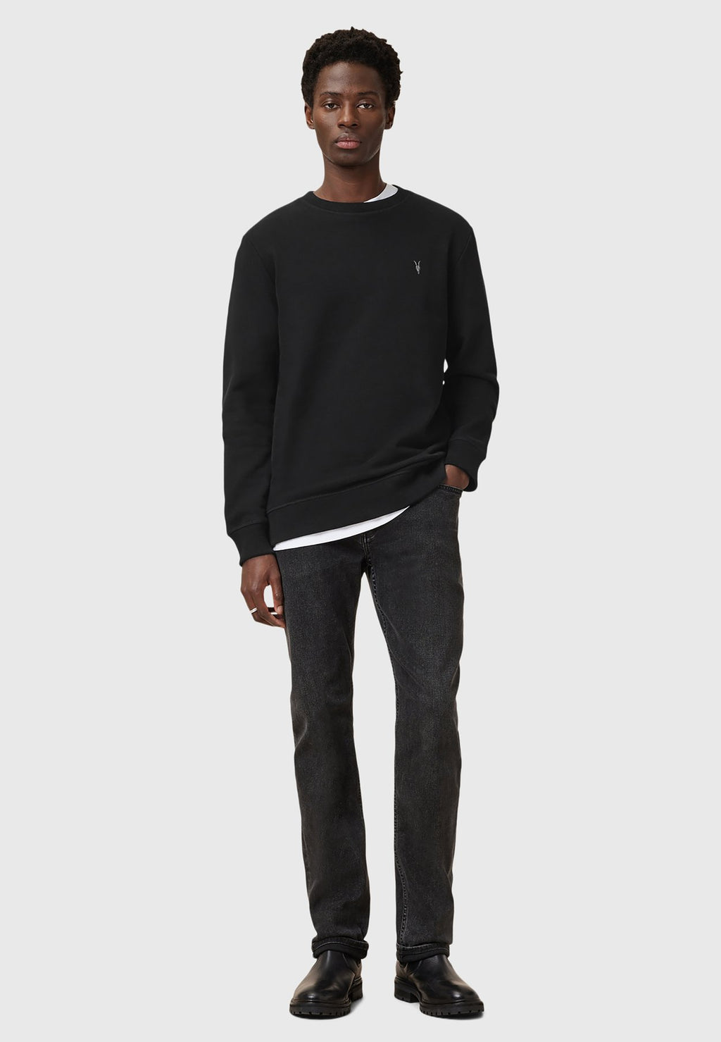 AllSaintsRAVEN CREW - Sweatshirt