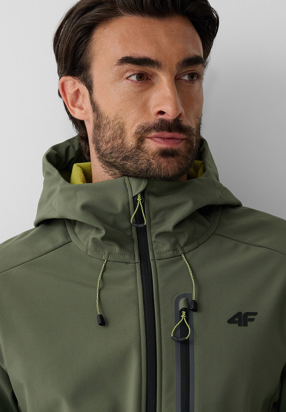4FKURTKA SOFTSHELL WIATROODPORNA MEMBRANA 8000 MĘSKA - Softshelljacke