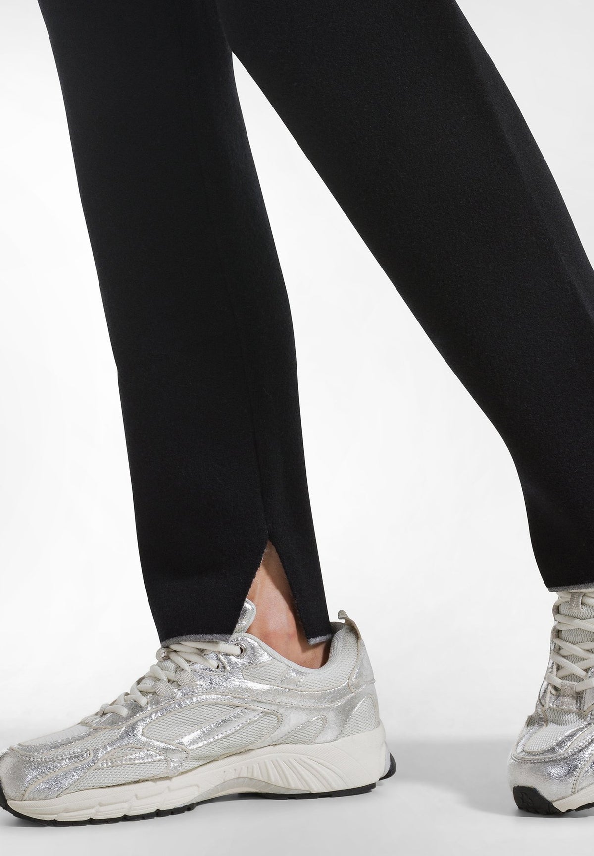 DehaSTRAIGHT BI-COLOUR TROUSERS - TROUSERS - Jogginghose