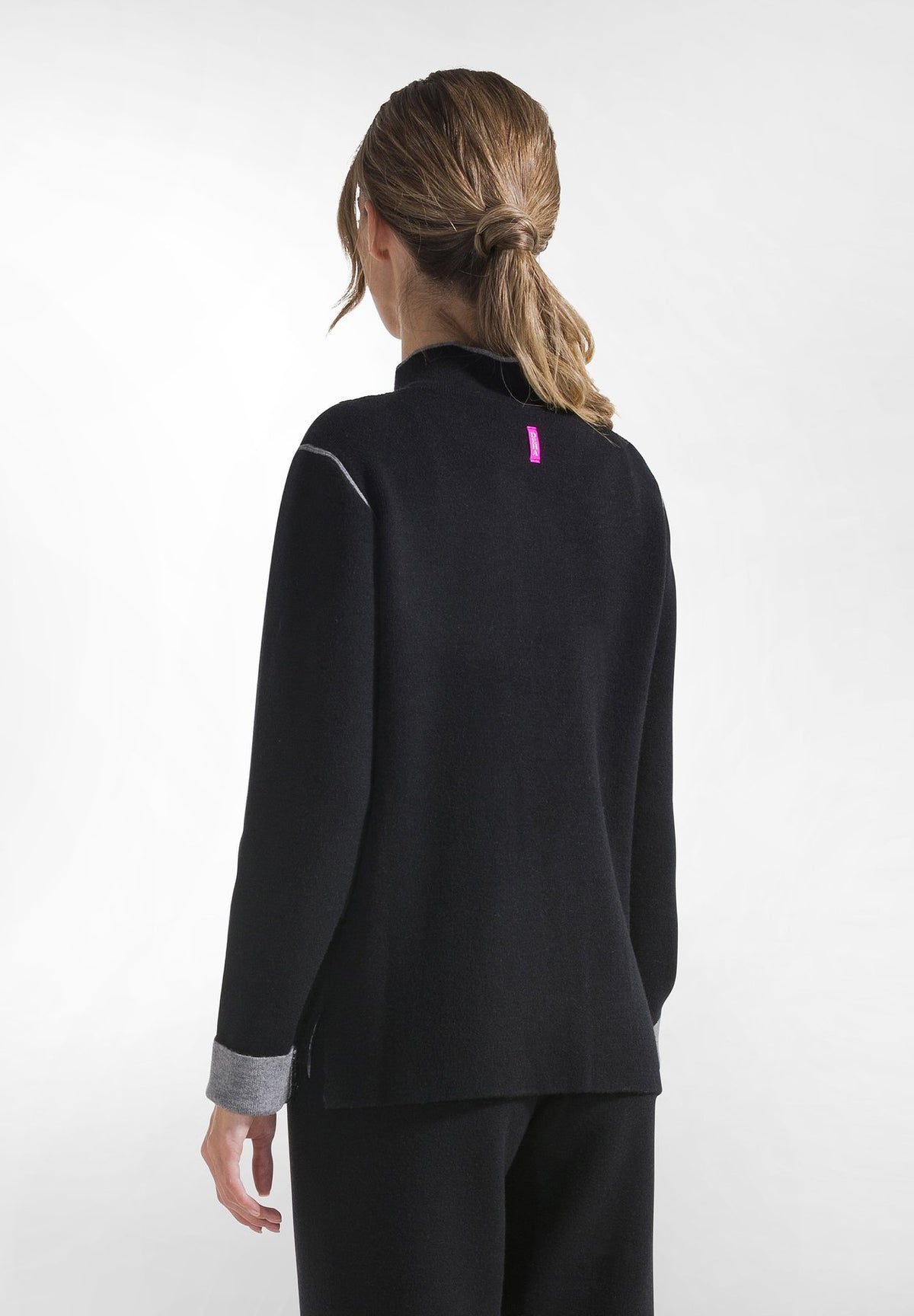 DehaBI-COLOUR TURTLENECK SWEATER - SWEATER - Strickjacke