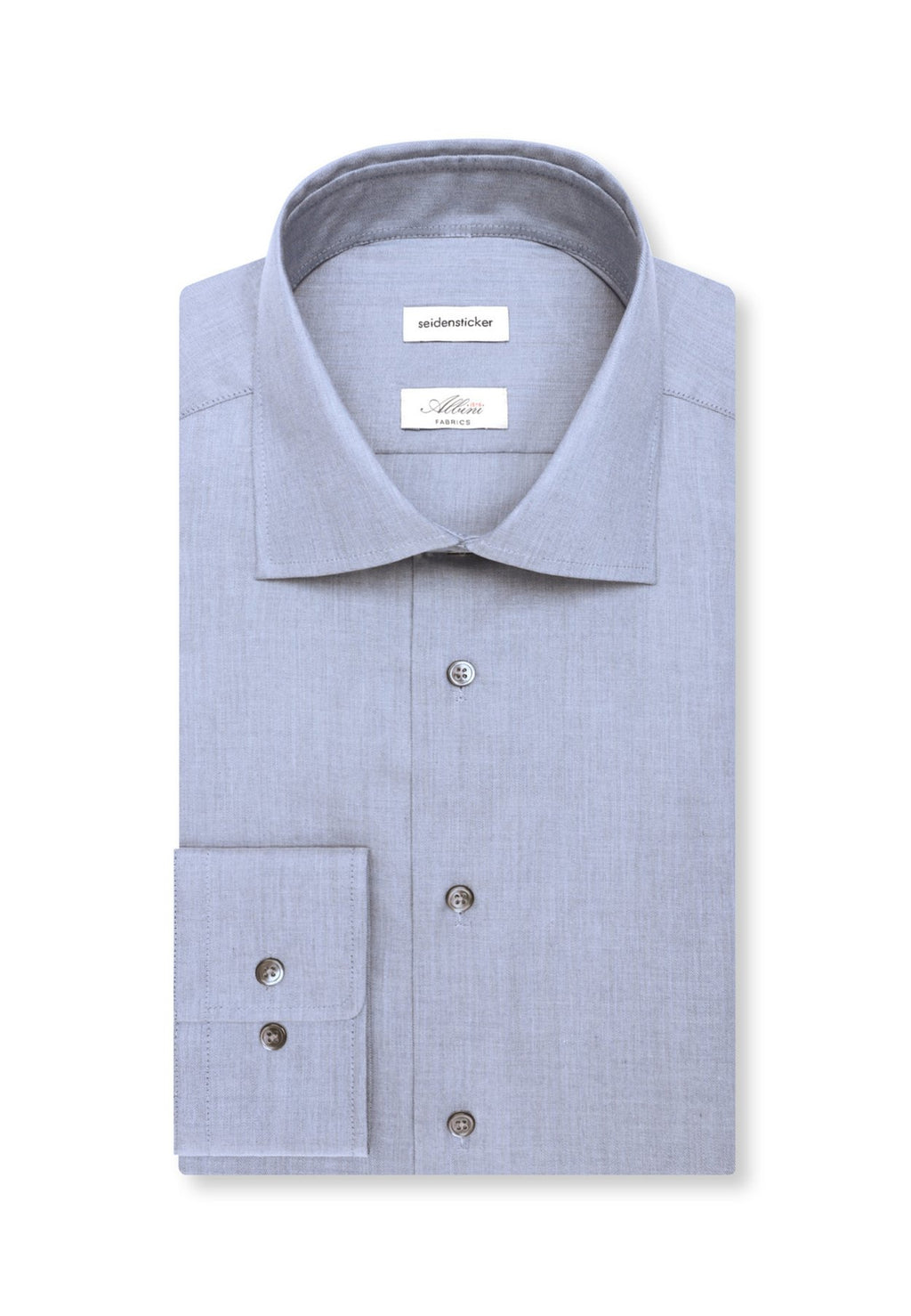 SeidenstickerSLIM - CHAMBRAY - Businesshemd