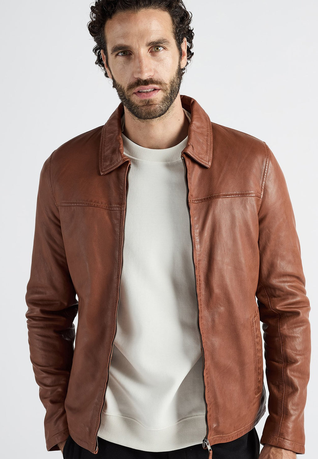 JCCMIT LUCA - Lederjacke