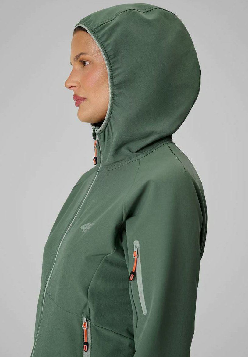 4FKURTKA SOFTSHELL WIATROODPORNA DAMSKA - Softshelljacke