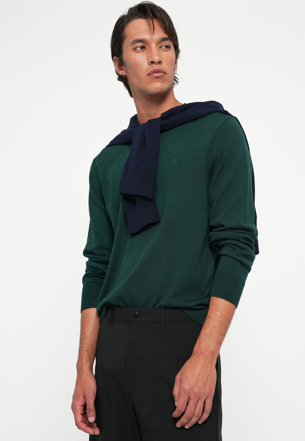 Calvin KleinMERINO WOOL CLASSIC JUMPER - Strickpullover