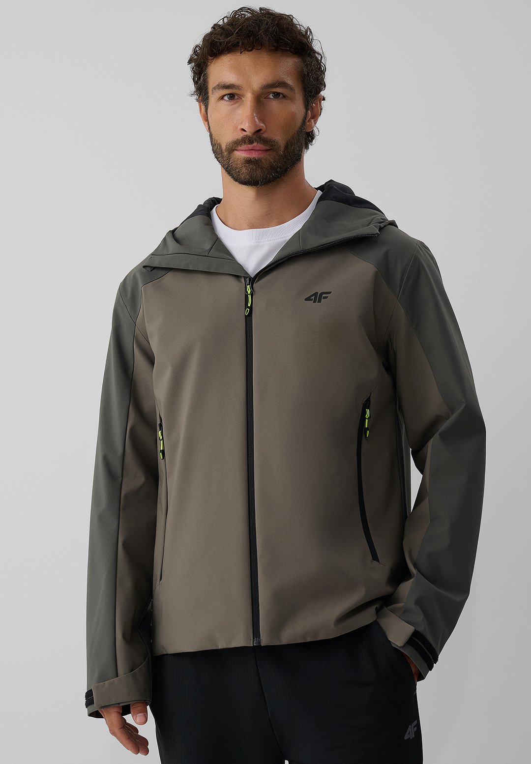 4F4F KURTKA PRZEJŚCIOWA MEMBRANA 5000 MĘSKA - Outdoor-Jjacke